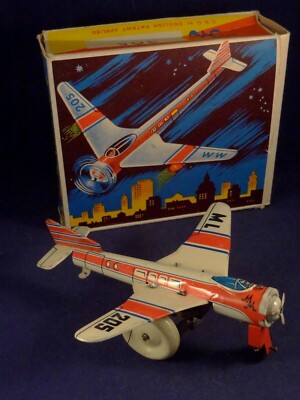 JML Jouets Magnin Lyon - Avion mécanique Spirit of St Louis
