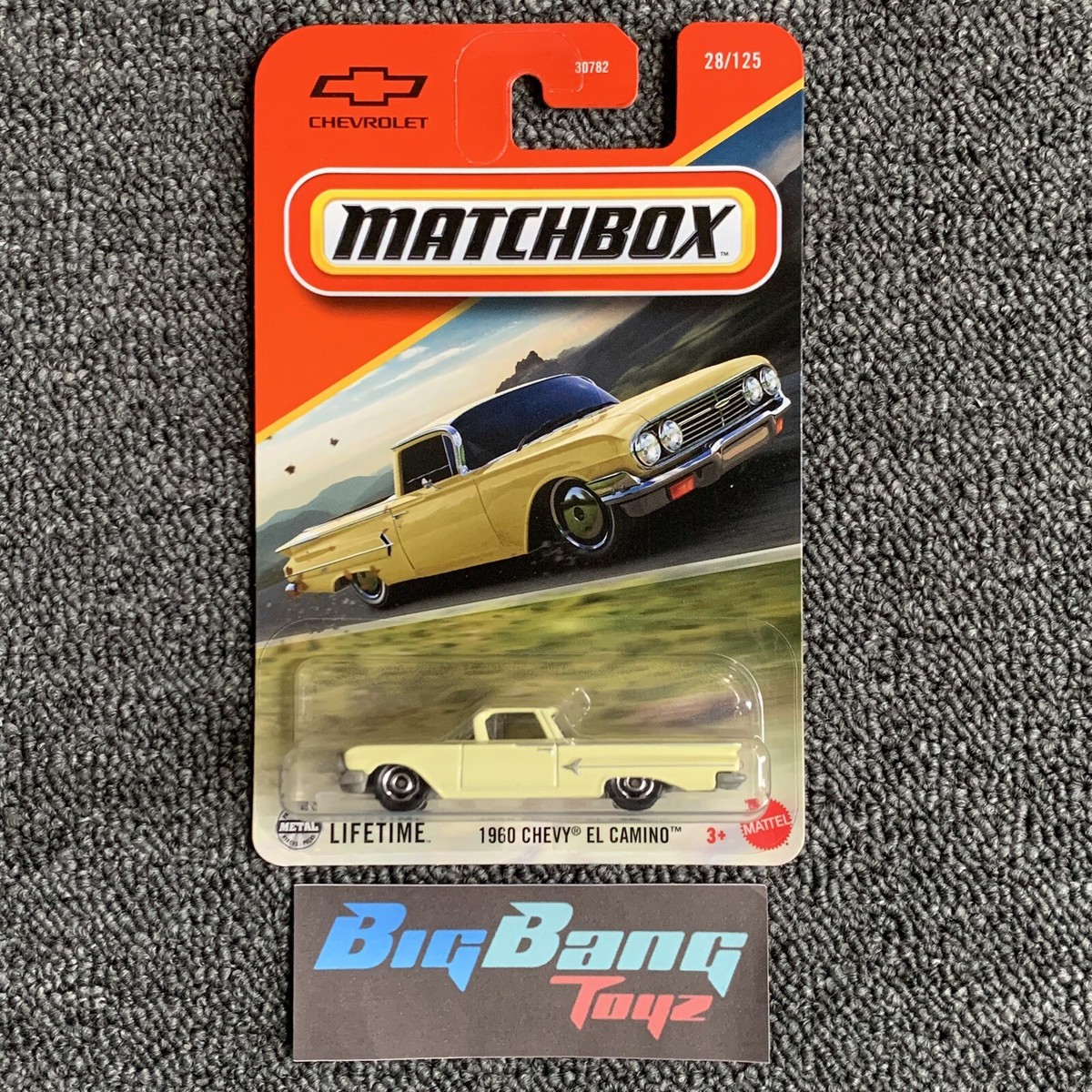 Matchbox 1960 Chevy El Camino Yellow #28 Mainline 2025 Case E (In
