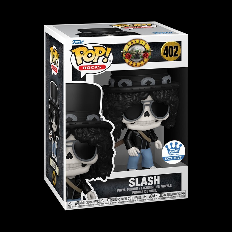 Guns N' Roses Funko Pop! 3PC SKELETON SET Axl, Slash & Duff Guns N' Roses Funko Pop! 3PC SKELETON SET Axl, Slash & Duff