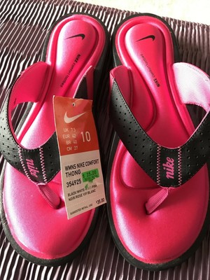 Nike Womens Pink Flip Flops size 7.5 | eBay