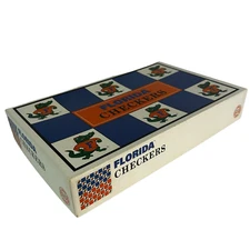 Vintage University of Florida Gator Checkers Officially Licensed Collegiate