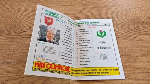 France v Scotland Rugby Union Programmes 1959 - 2015 - Picture 24 of 40