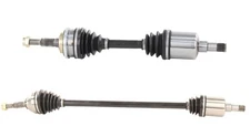 Pair of Rear CV Axle Shafts SurTrack Set for For Pontiac Fiero RWD 85-88 Manual