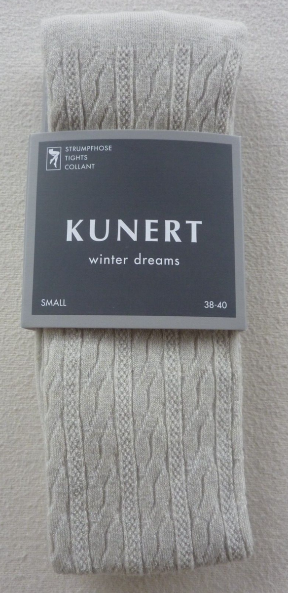 KUNERT Damen Soft Wool Cotton Strumpfhose – Wärmende Winter-Strumpfhose Aus Merinowolle & Baumwolle