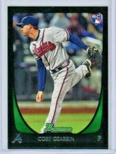 2011 Bowman Chrome Draft #38 Cory Gearrin Rookie RC - Atlanta Braves - MINT