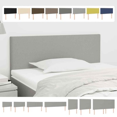 Kopfteil-Kissen Für Bett 180cm - Creme Stoff Polsterung