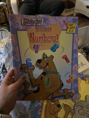 Lot 4 Scooby-Doo Discover Reading Alphabet Numbers Learning Activity Books