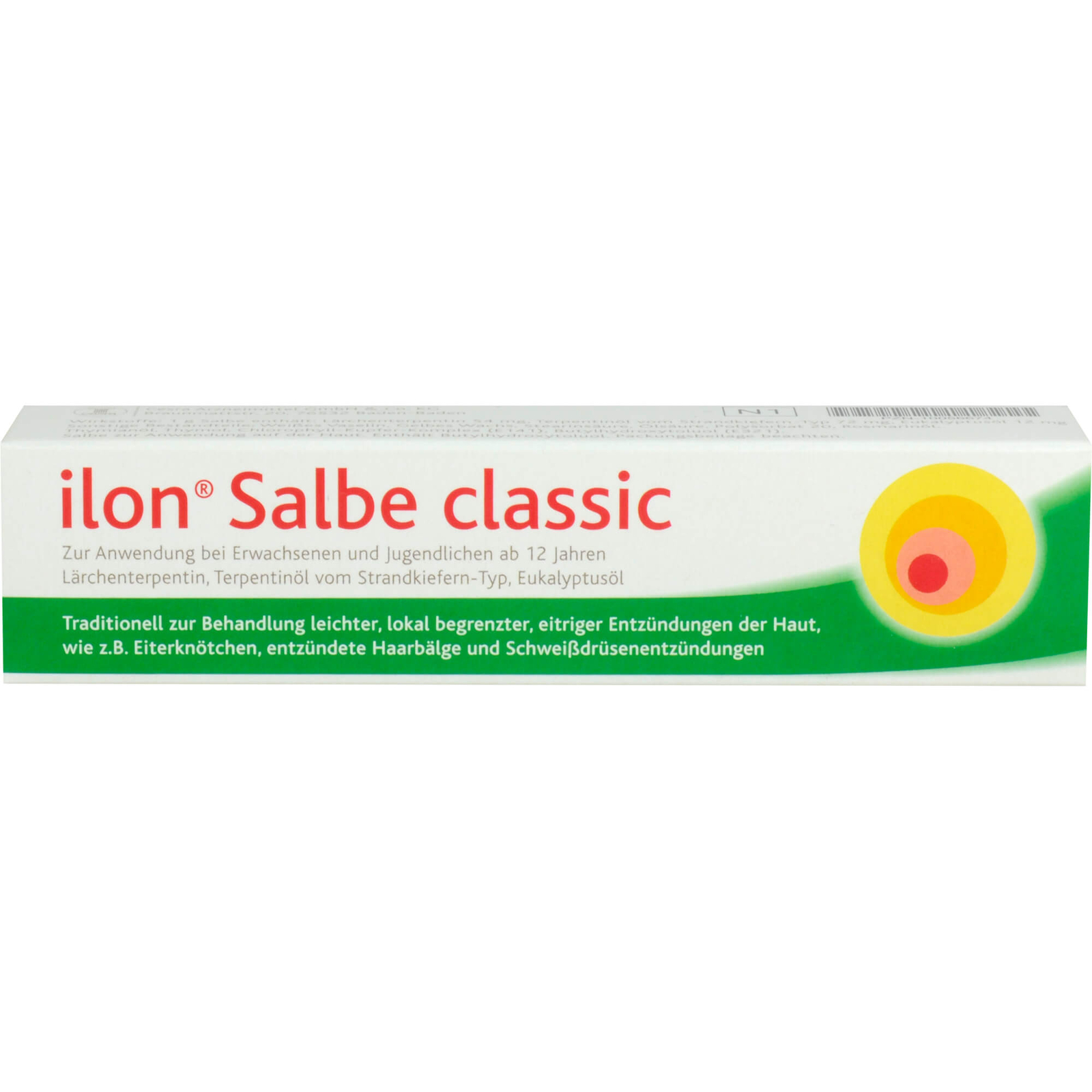 ilon Salbe classic bei leichten eitrigen Entzündungen , 25 g Salbe