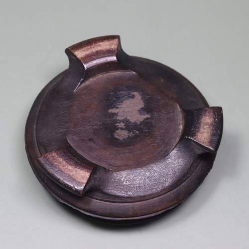 An Antique Chinese Carved Wood Vase Or Jar Stand. - Picture 6 of 7