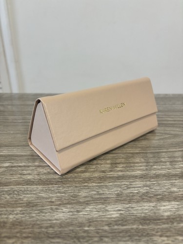 Genuine Karen Millen Sunglasses / Glasses Protective Hard Case W/ Cleaning Cloth - Picture 9 of 12