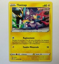 Carte Pokémon TOXIZAP 60 PV 106/264 EB08 Poing de Fusion FST Toxel Eleson