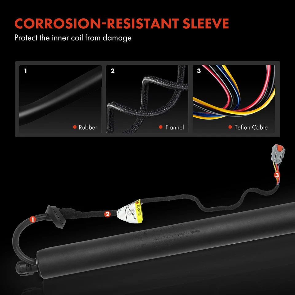 Soporte elevador de escotilla eléctrico conductor izquierdo trasero para Lincoln Corsair 2020 2021 2022 2023 Foto 4 de 4