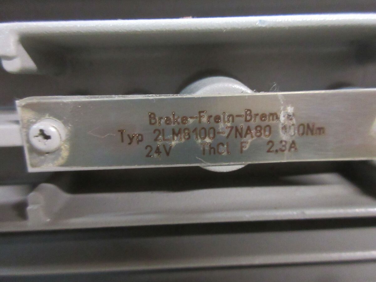 SIEMENS 1LA71334AA91-Z NEW ELECTRIC MOTOR W/ BRAKE 2LM8100 SIEMENS 1LA71334AA91-Z NEW ELECTRIC MOTOR W/ BRAKE 2LM8100