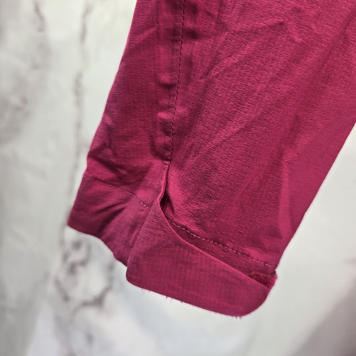 Patagonia Rain Jacket Womens XS Pink Shell Waterproof H2NO Pit
