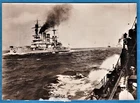 vintage photo WW2 Kriegsmarine battleship Schlesien German Navy Spain ca 1938