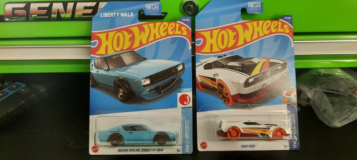 Hot Wheels 2022-174 NISSAN SKYLINE 2000 GT-R LBWK Rare 1/64