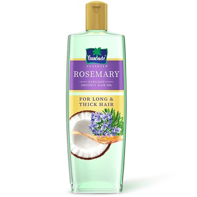 Parachute Advansed Rosemary-enriched Coconut & Rosemary  Hair Oil| (300 ML)