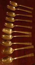 Antique Silverplated Wm. Rogers MFG. Spoon Set – 1939 World’s Fair Collection