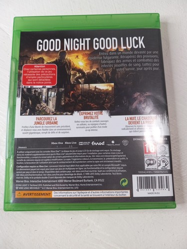 Jeu XBox One Dying Light French On Box - Picture 2 of 6