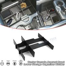 For RAM 1500 2500 3500 2019-2025 Center Console Organizer Tray Front Divider