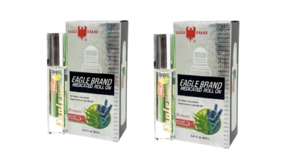 Group of Essential Medicated Oil Paint Relief with Eagle Brand and Other Brands