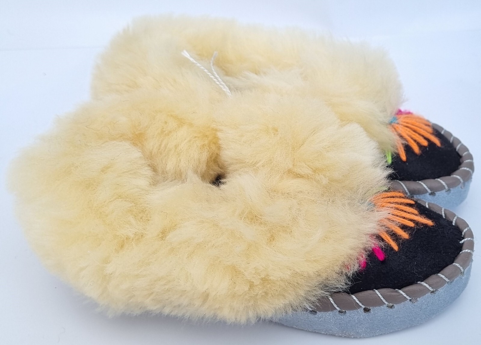 APL PELLICCIA DI AGNELLO calde PELLICCIA n.28 NUOVE pelle di pecora pelle ricamate a mano