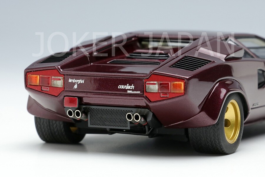 Make Up EIDOLON 1/43 Lamborghini Countach LP5000 QV 1985 Purple