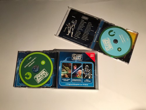 Clone Wars 4 CDs Box mit 3 CDs Und 1CD sehr gut - Bild 3 von 7