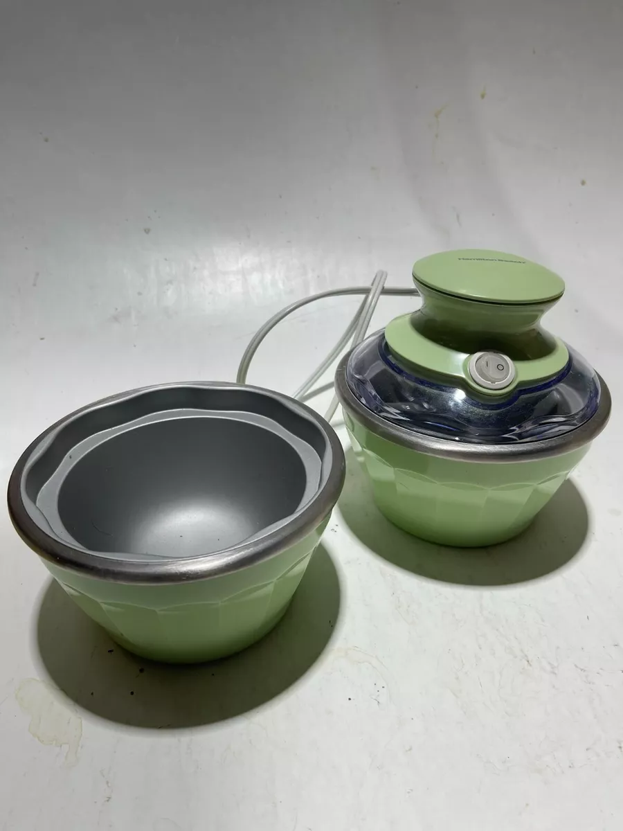 Half Pint Soft Serve Ice Cream Maker By Hamilton Beach Mint Green