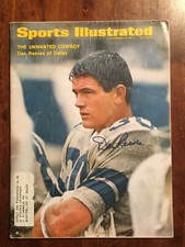 Dan Reeves Autographed 11/6/67 Dallas Cowboys Sports Illustrated magazine