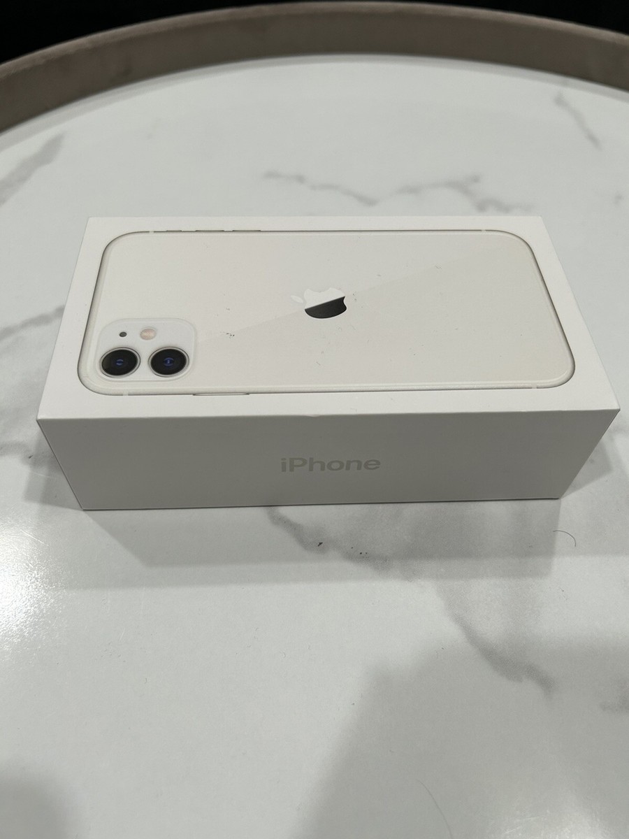 RETAIL BOX - Apple iPhone 11 - 64GB / White - NO DEVICE | eBay