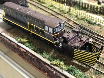 鉄道模型 A8160 マイクロエース DD14-3 茶色 ロータリー式除雪機関車