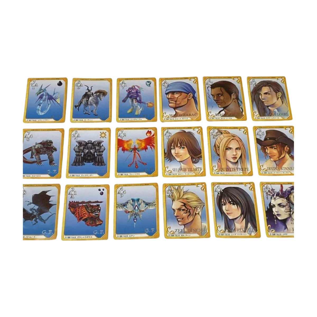 FF7＆8 カードダスマスターズ　FF8 トリプルトライアド Final Fantasy VIII FF8 Triple Triad Carddass Masters