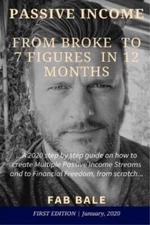 Passive Income From Broke to 7 Figures in 12 Months by Fab Bale Paperback