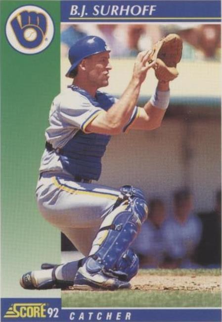 1992 Score - B.J. Surhoff #78 - 1 of 1