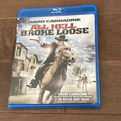 All Hell Broke Loose Bluray - David Carradine