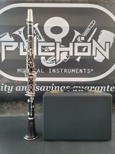 Buffet Crampon E13 African Black Wood Silver Keys Bb Clarinet - Professional