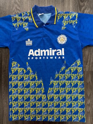 Original Authentic Admiral Leeds United 1992/1993 Away Shirt Herren Medium