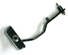 1967 1968 1969 Ford Mustang Automatic Power Brake Pedal Black 4-5/8"