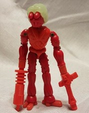Vintage Mego Micronauts 1979 Alien Membros Orange Brain Near Complete