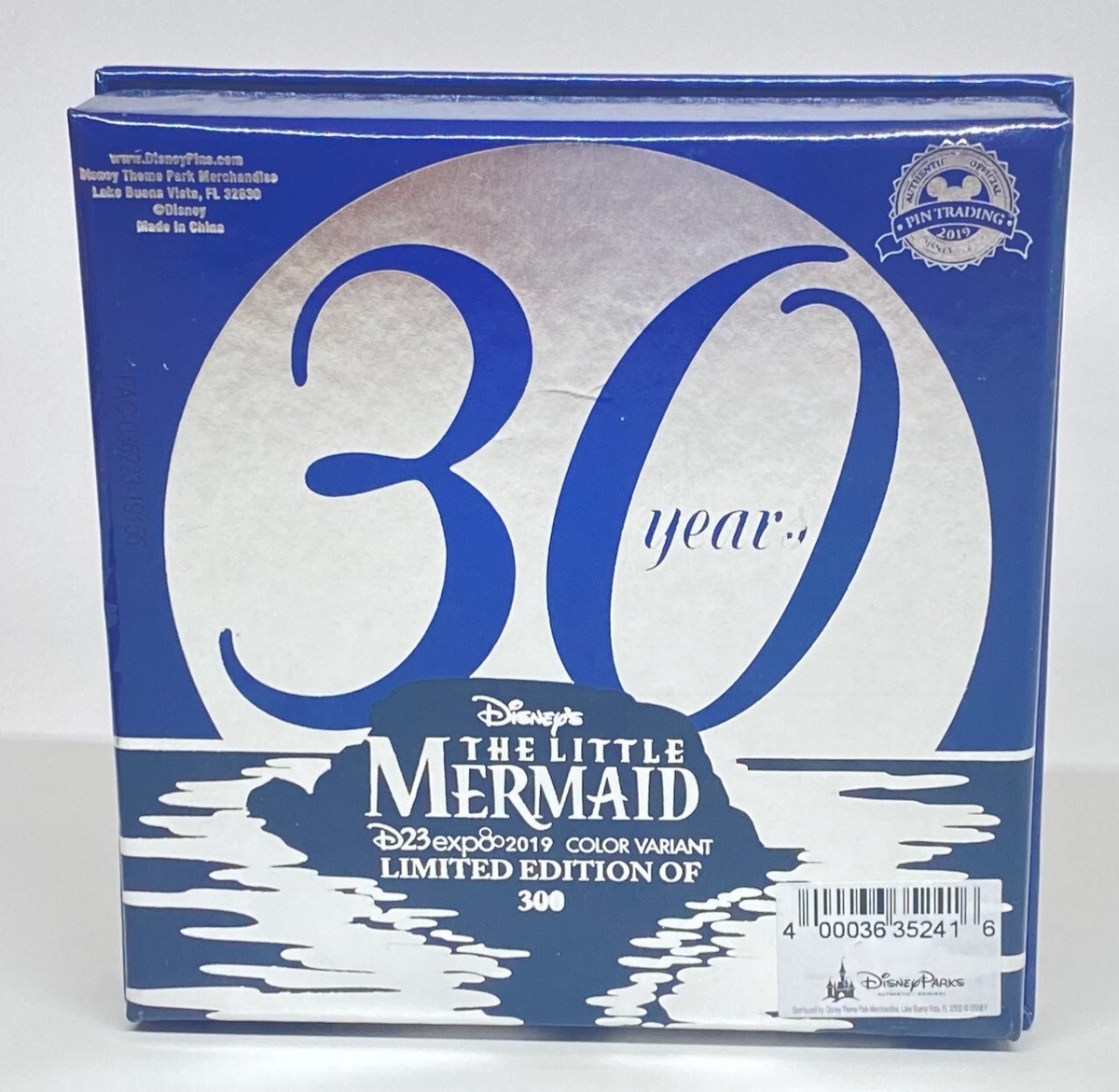 2019 Disney D23 Expo Little Mermaid 30th Anniversary Ariel