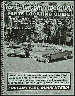 Find Ford and Galaxie Parts with book 1962 1963 1964 1965 1966 1967 1968 1969