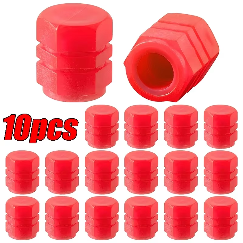 1/40Pcs Luminous Car Tire Valve Cap Motorcycle Bike Wheel Nozzle Dustproof Tyre