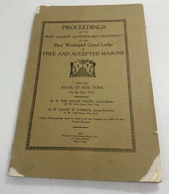 Proceedings of the Grand Lodge of the Most Ancient and Honorable Fraternity o...