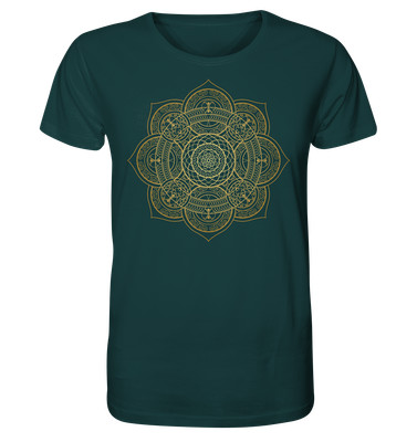 Organic Shirt | Golden mandala