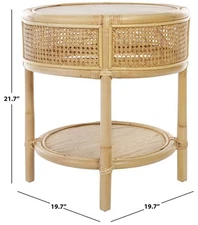 Safavieh ARVID ROUND ACCENT TABLE, Reduced Price 2172771921 ACC6505A
