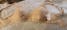 1970s NEW Beige Vanity Fair Bra  ~ 34C No Underwire With Tags