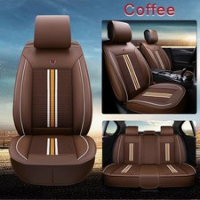 For Acura Car Seat Covers 5-sits Front Rear Protector Pu Leather Cushion Pink For Acura Car Seat Covers 5-sits Front Rear Protector Pu Leather Cushion Pink