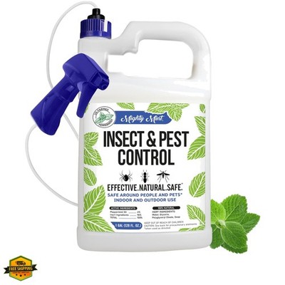 Gallon 128 oz Insect and Pest Repellent Peppermint Oil - Natural Spray for Sp...