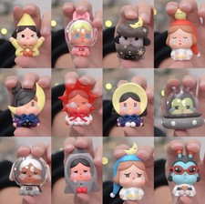 AUTHENTIC CRYBABY CRYING TO THE MOON SITTING SERIES BLIND BOX MINI FIGURES GIFT